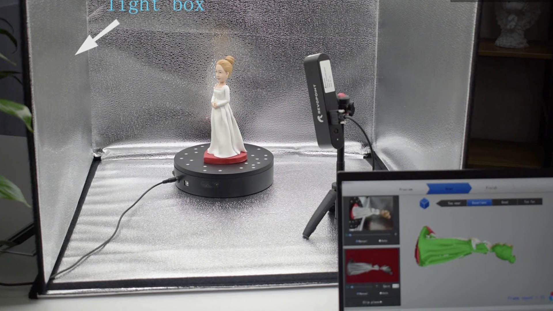 3D laser scan point cloud