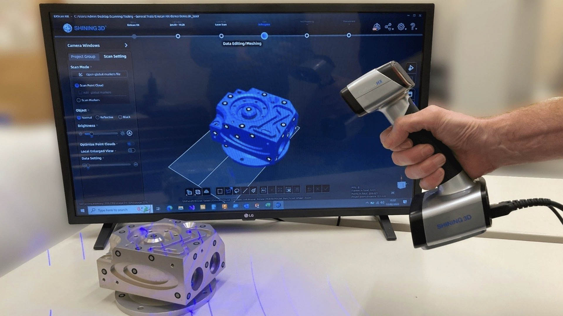 3D laser scanning project