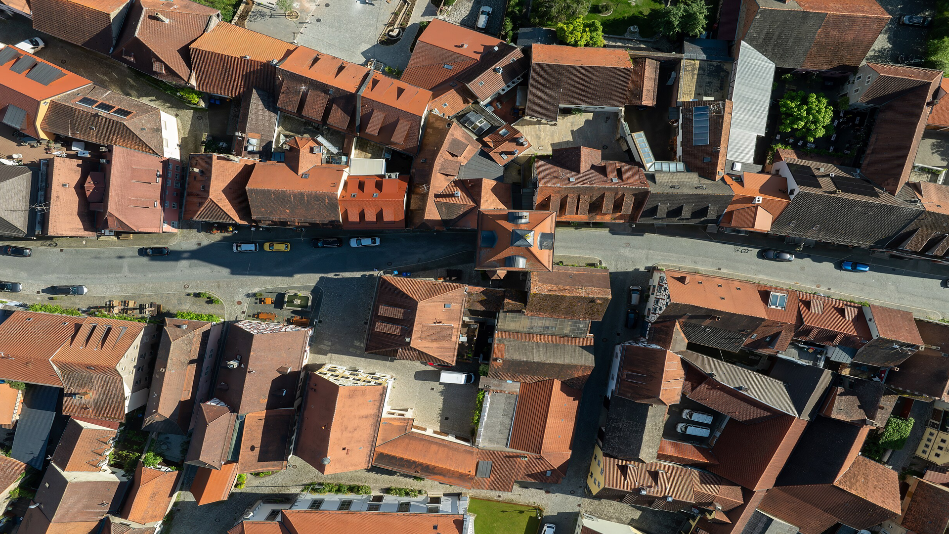 Orthophoto aerial mosaic