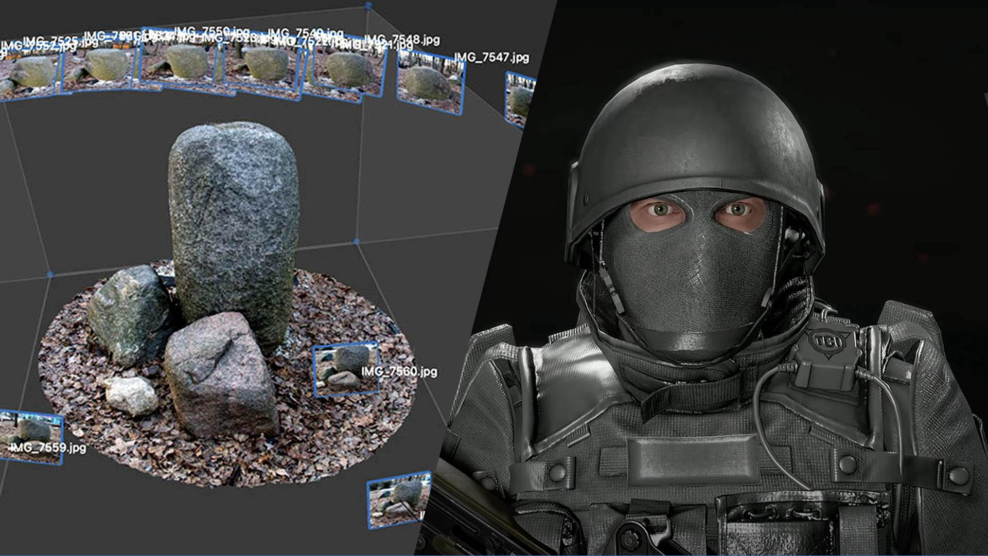Photogrammetry survey work